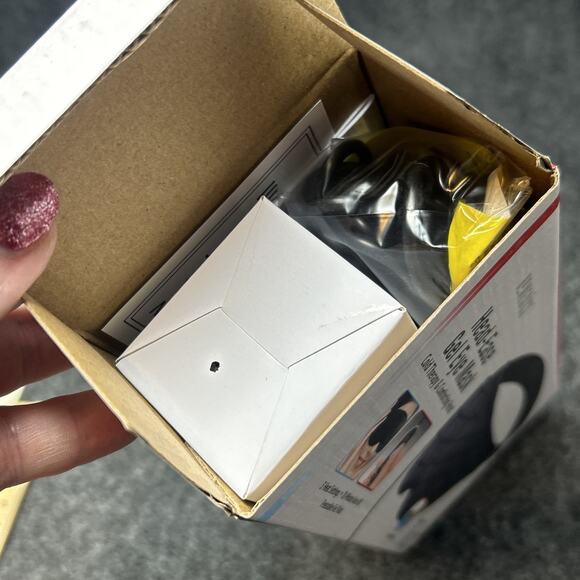 NEW HoMedics Eye Mask Head Ease Freezable Gel Heat Cold Therapy Plush LED Relief - Picture 6 of 7